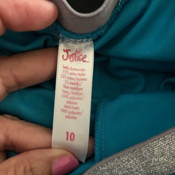 Justice girls petticoat skirt . - Picture 3 of 4